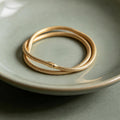 Snake Chain Sand Gold Bracelet